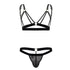 CandyMan 99838 Two Piece Outfit Color Black